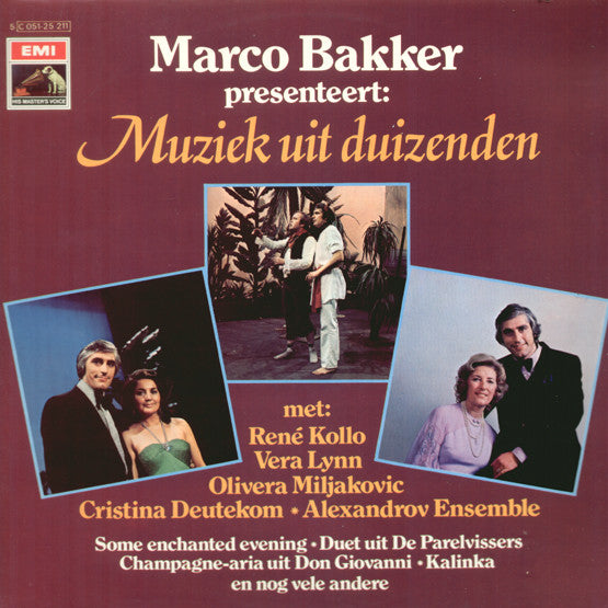 Marco Bakker Presents Various - Muziek Uit Duizenden (LP) 42157 Vinyl LP VINYLSINGLES.NL