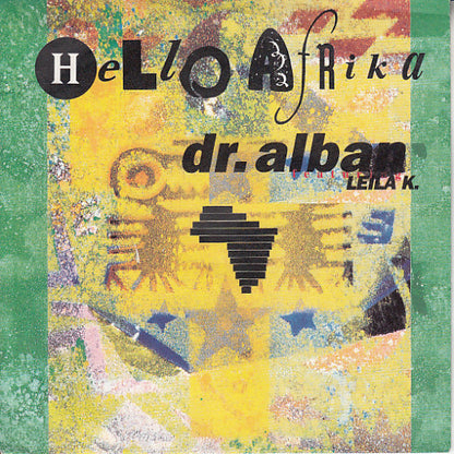 Dr. Alban Featuring Leila K - Hello Afrika 20081 Vinyl Singles Goede Staat