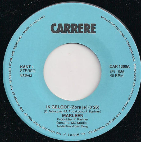 Marleen - Ik Geloof