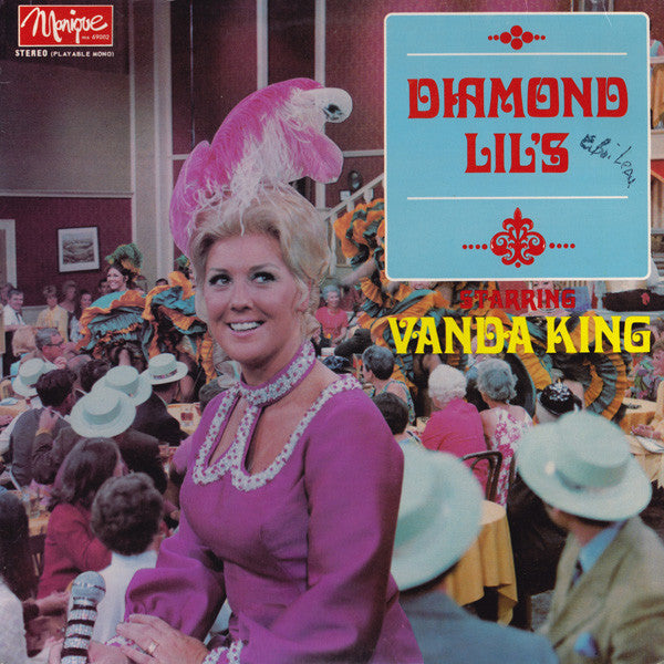 Vanda King - CTV's Diamond Lil's Starring Vanda King (LP) Vinyl LP Vinyl Very Good (VG) <br> Hoes Good Plus (G+)