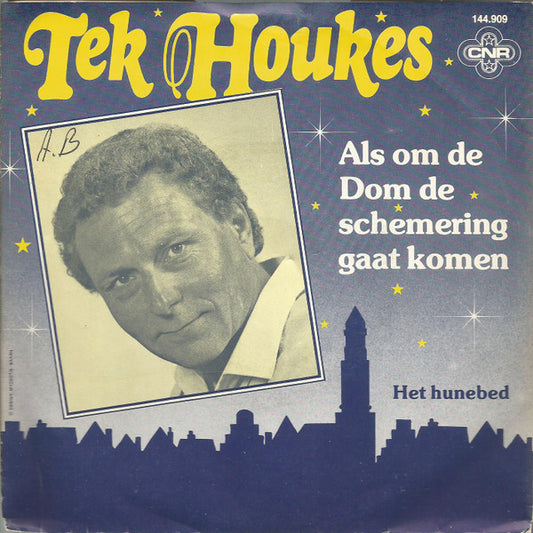 Tek Houkes - Als Om De Dom De Schemering Gaat Komen 29257 Vinyl Singles VINYLSINGLES.NL