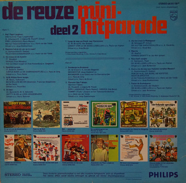 Various - De Reuze Mini-Hitparade! Deel 2 (LP) 46083 46213 Vinyl LP VINYLSINGLES.NL