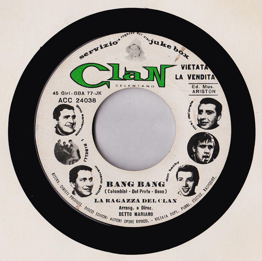 La Ragazza Del Clan - Bang Bang 31004 Vinyl Singles VINYLSINGLES.NL