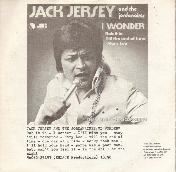 Jack Jersey - Silvery Moon Vinyl Singles Vinyl Very Good (VG) <br> Hoes Good Plus (G+)