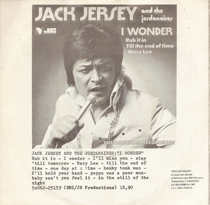 Jack Jersey - Silvery Moon Vinyl Singles Vinyl Very Good (VG) <br> Hoes Good Plus (G+)