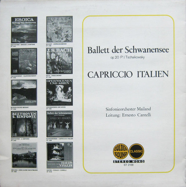 Pyotr Ilyich Tchaikovsky - Ballett Der Schwanensee (Op. 20) (LP) 49719 Vinyl LP VINYLSINGLES.NL