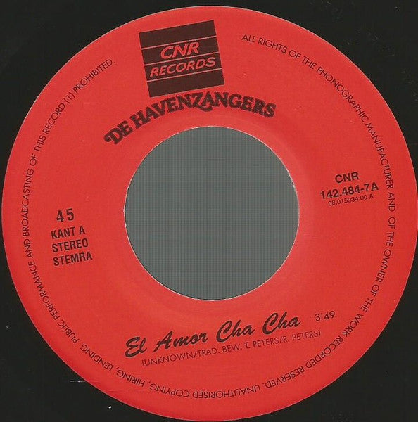 Havenzangers - El Amor Cha Cha 30219 Vinyl Singles Goede Staat