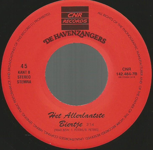 Havenzangers - El Amor Cha Cha 30219 Vinyl Singles Goede Staat