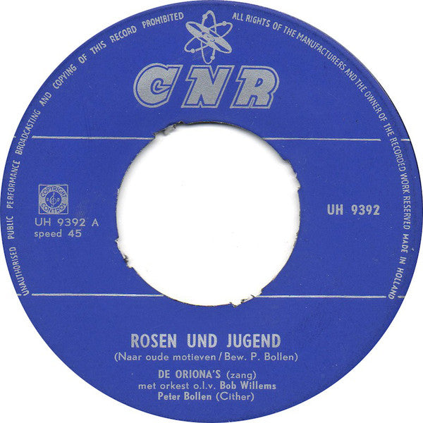 Oriona's - Rosen Und Jugend 11024 Vinyl Singles VINYLSINGLES.NL