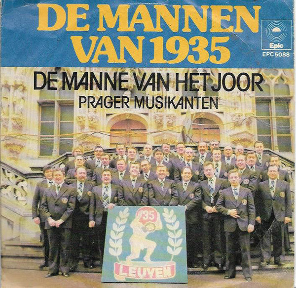 Mannen Van 1935 - De Manne Van Het Joor 03180 Vinyl Singles VINYLSINGLES.NL