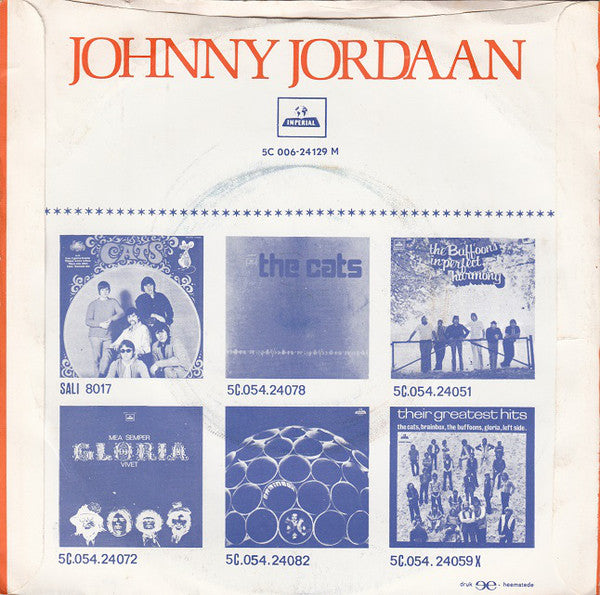 Johnny Jordaan - Pruimenpap 32351 Vinyl Singles Goede Staat