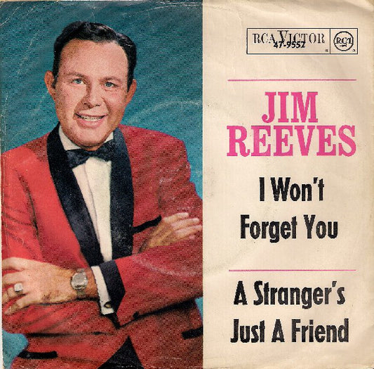 Jim Reeves - I Won't Forget You 34981 Vinyl Singles Goede Staat