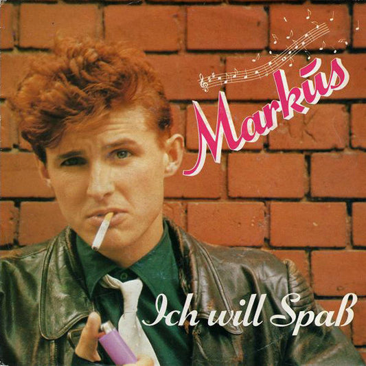 Markus - Ich Will Spaß Vinyl Singles Vinyl Very Good (VG) <br> Hoes Good Plus (G+)