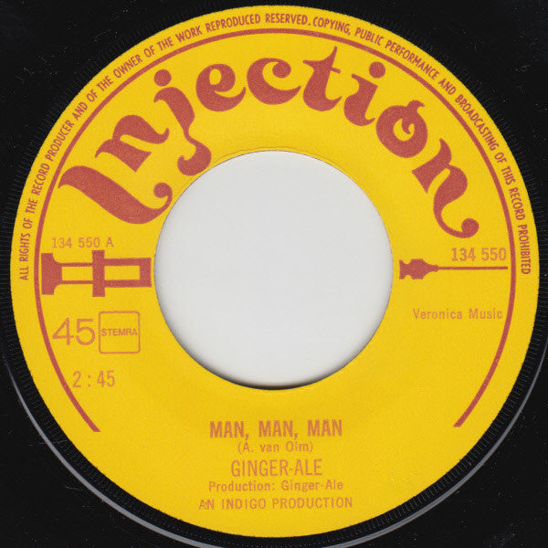 Ginger-ale - Man, Man, Man Vinyl Singles VINYLSINGLES.NL