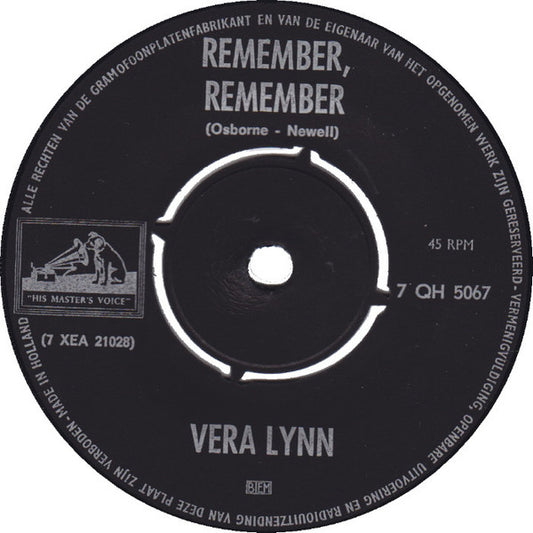 Vera Lynn - Bless This House Vinyl Singles Vinyl Zeer Goed / Hoesje Generic "VINYLSINGLES.NL"