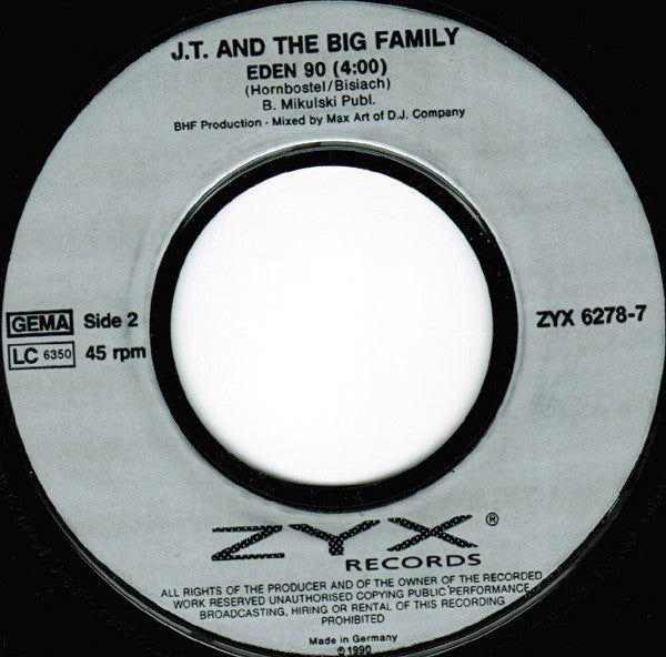J.T. And The Big Family - Moments In Soul Vinyl Singles VINYLSINGLES.NL