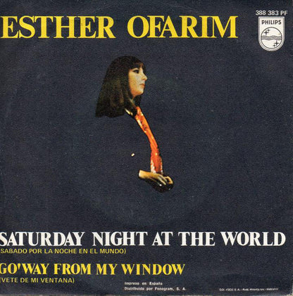 Esther Ofarim - Saturday Night At The World 24078 Vinyl Singles Goede Staat