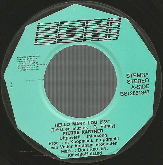 Pierre Kartner - Hello Mary Lou