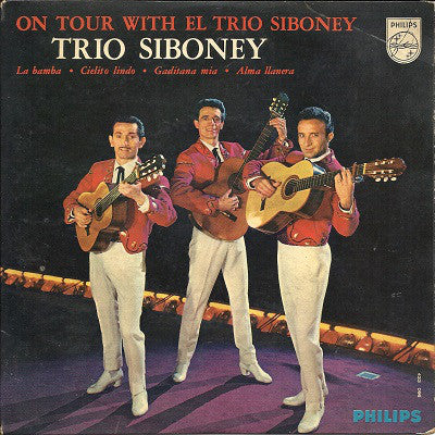 Trio Siboney - On Tour With El Trio Siboney (EP) 23410 Vinyl Singles EP Goede Staat