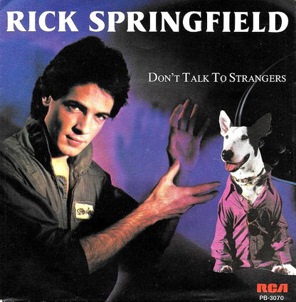 Rick Springfield - Don't Talk To Strangers 24920 Vinyl Singles VINYLSINGLES.NL