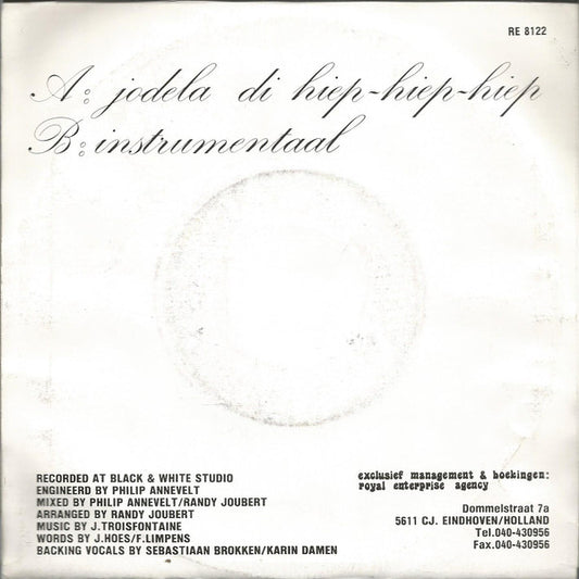 Rob van Holland - Jodela Di Hiep-Hiep-Hiep