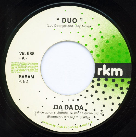 Duo, Lou Deprijck, Jeep Novak - Da Da Da