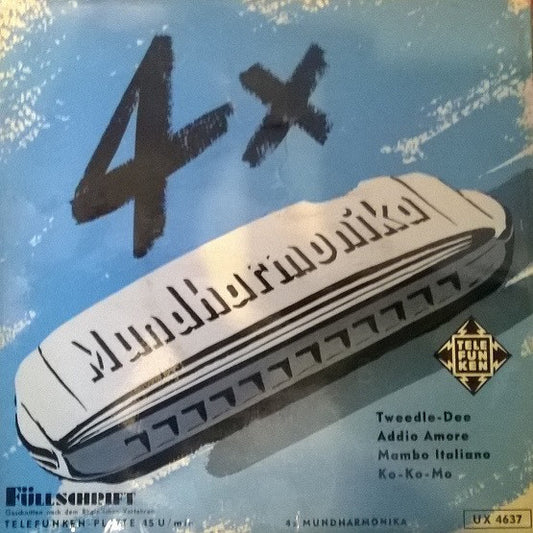 Mundharmonika-Trio "Harmonie" - 4x Mundharmonika (EP) 23785 Vinyl Singles EP Goede Staat