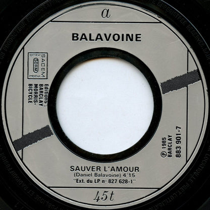 Balavoine - Sauver L'Amour 15349 Vinyl Singles VINYLSINGLES.NL