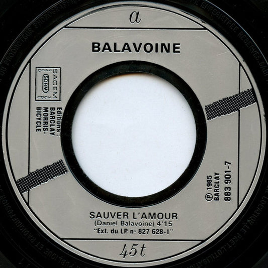 Balavoine - Sauver L'Amour