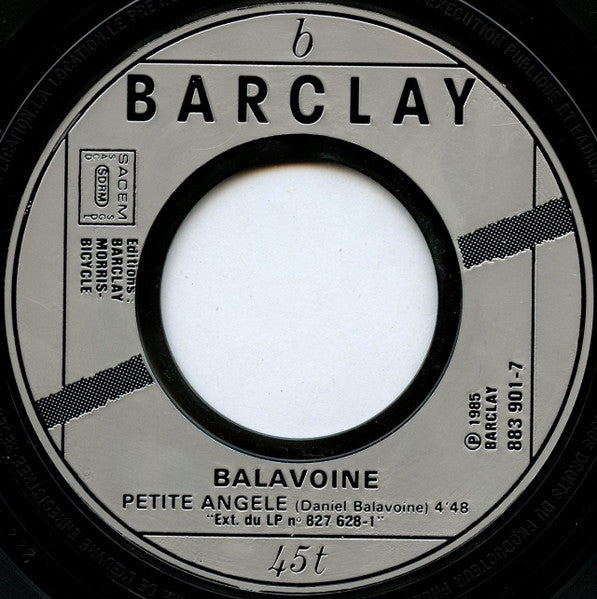 Balavoine - Sauver L'Amour 15349 Vinyl Singles VINYLSINGLES.NL