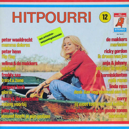 Various - Hitpourri 12 (LP) 49274 Vinyl LP Goede Staat