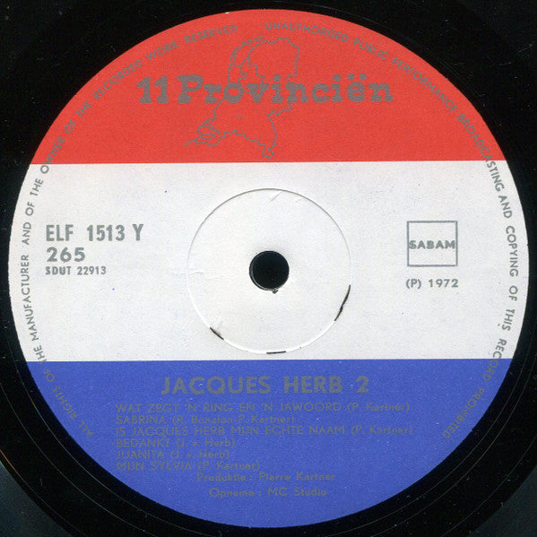 Jacques Herb - Jacques Herb 2 (LP) 42934 46766 Vinyl LP VINYLSINGLES.NL