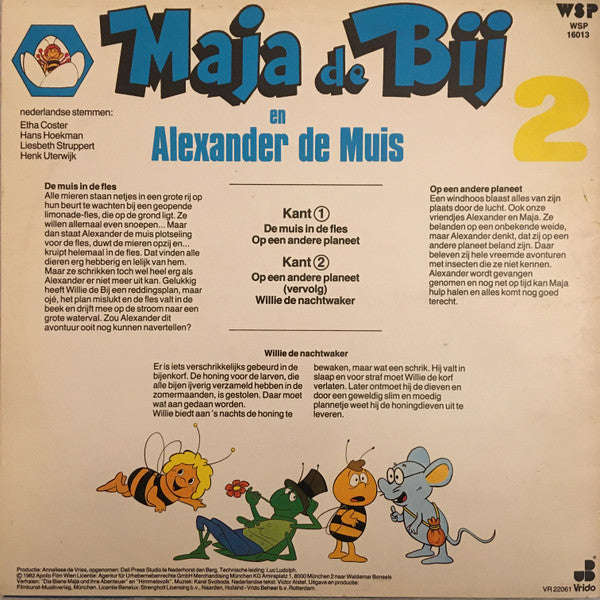 Maja De Bij - Maja De Bij En Alexander De Muis 2 (LP) 40691 Vinyl LP Goede Staat