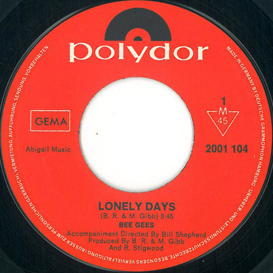 Bee Gees - Lonely Days 38976 Vinyl Singles Goede Staat