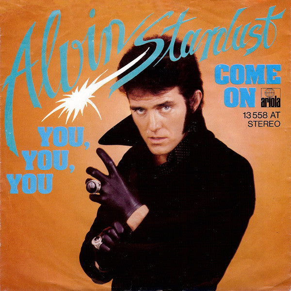 Alvin Stardust - You You You 07660 Vinyl Singles Goede Staat