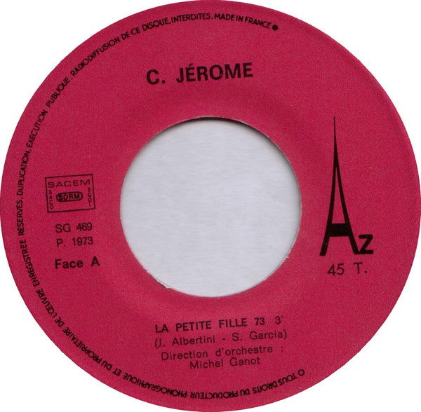 C. Jerome - La Petite Fille 73 14466 Vinyl Singles VINYLSINGLES.NL