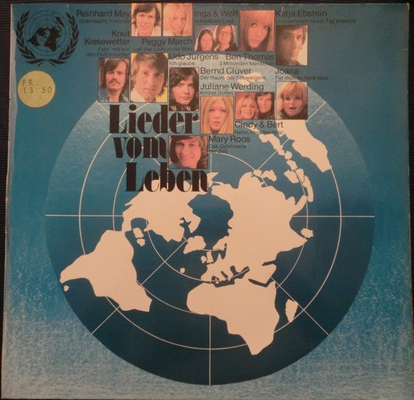 Various - Lieder Vom Leben (LP) Vinyl LP Vinyl Very Good (VG) <br> Hoes Good Plus (G+)