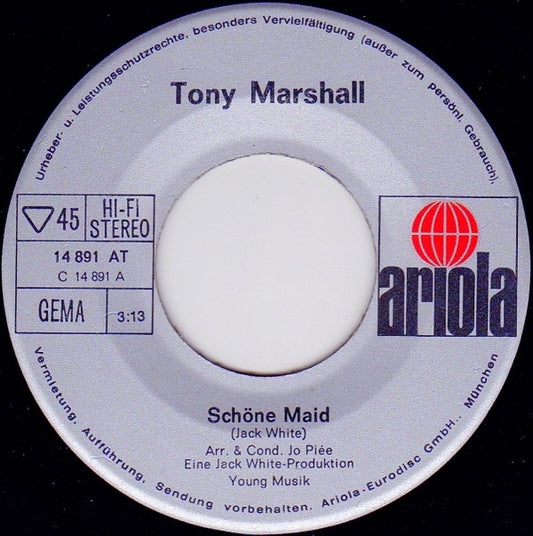 Tony Marshall - Schone Maid 42754