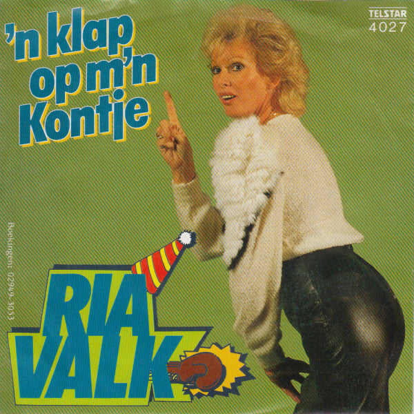 Ria Valk - 'n Klap Op M'n Kontje 05139 Vinyl Singles VINYLSINGLES.NL