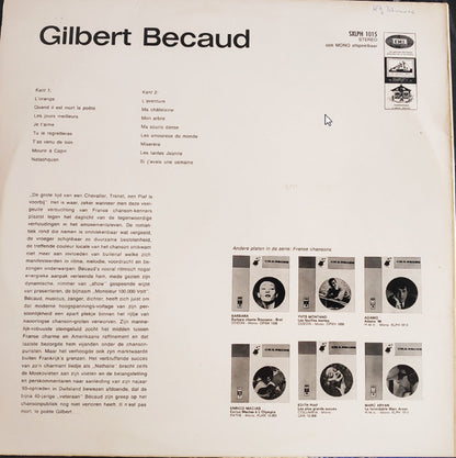 Gilbert Becaud - Gilbert Bécaud '66 (LP) 46591 Vinyl LP Goede Staat