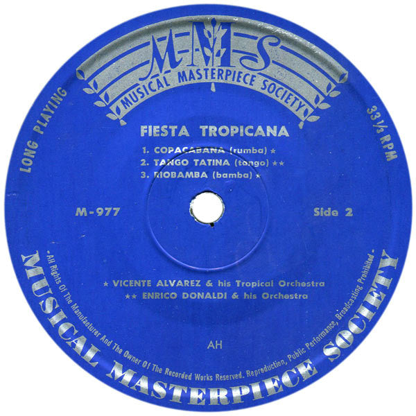 Various – Fiesta Tropicana (EP) 13662 33722 36450 Vinyl Singles Goede Staat