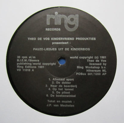 Kinderbios - Hoogtepunten Uit AVRO's Kinderbios (LP) 45258 Vinyl LP VINYLSINGLES.NL