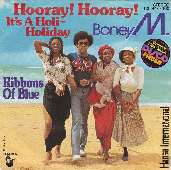 Boney M. - Hooray Hooray It's A Holi-Holiday 09386 Vinyl Singles Goede Staat