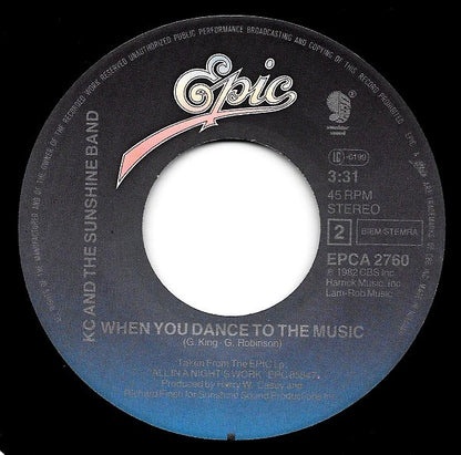 KC & The Sunshine Band - (You Said) You'd Gimme Some More 20555 Vinyl Singles VINYLSINGLES.NL