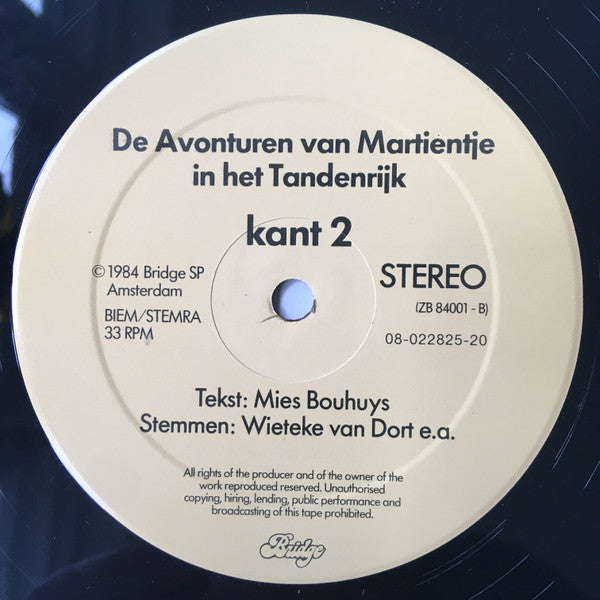 Wieteke van Dort - Martientje (LP) 49032 Vinyl LP VINYLSINGLES.NL