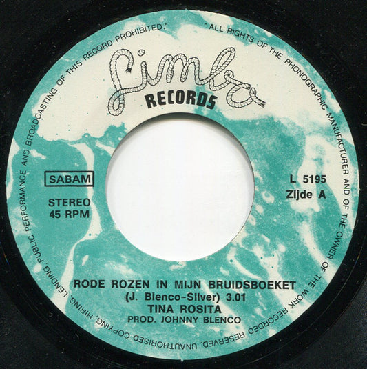 Tina Rosita - Rode Rozen In Mijn Bruidsboeket
