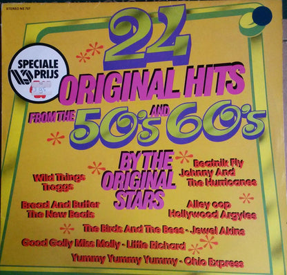 Various - 24 Original Hits From The 50's And 60's (LP) 49550 Vinyl LP Goede Staat