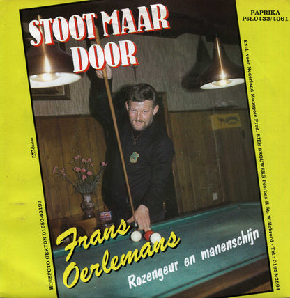 Frans Oerlemans - Stoot Maar Door Vinyl Singles VINYLSINGLES.NL