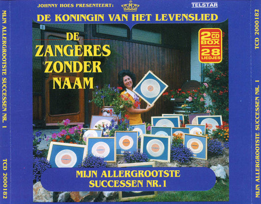 Zangeres Zonder Naam - Mijn Allergrootste Successen Nr. 1 (CD) Compact Disc Vinyl Zeer Goed / Hoesje Goed "VINYLSINGLES.NL"