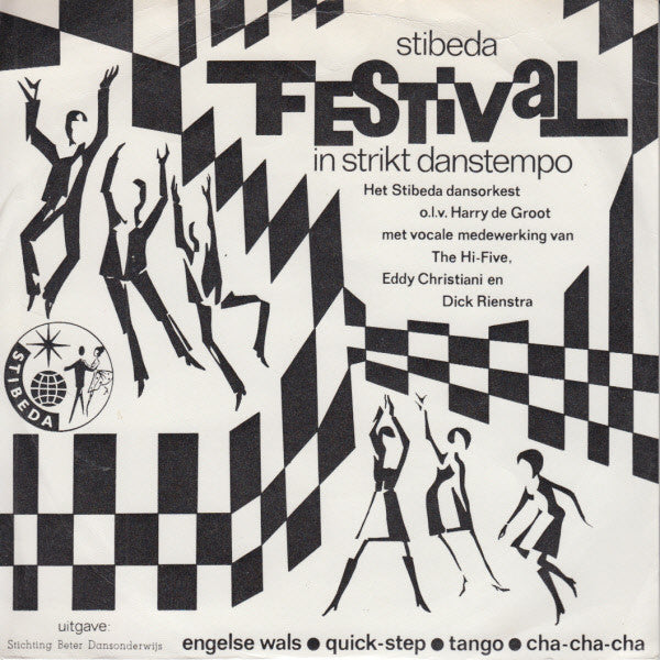 Stibeda-dansorkest - Stibeda Festival In Strikt Danstempo (EP) 08673 Vinyl Singles EP Goede Staat